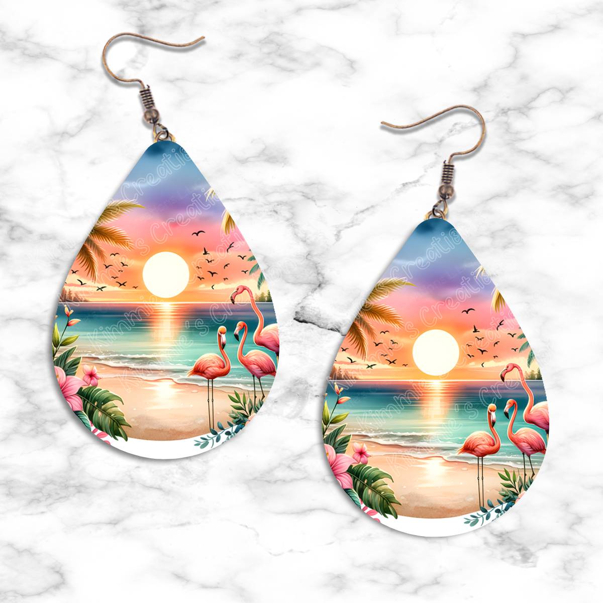 Tropics and Beaches Teardrop Earring Collection