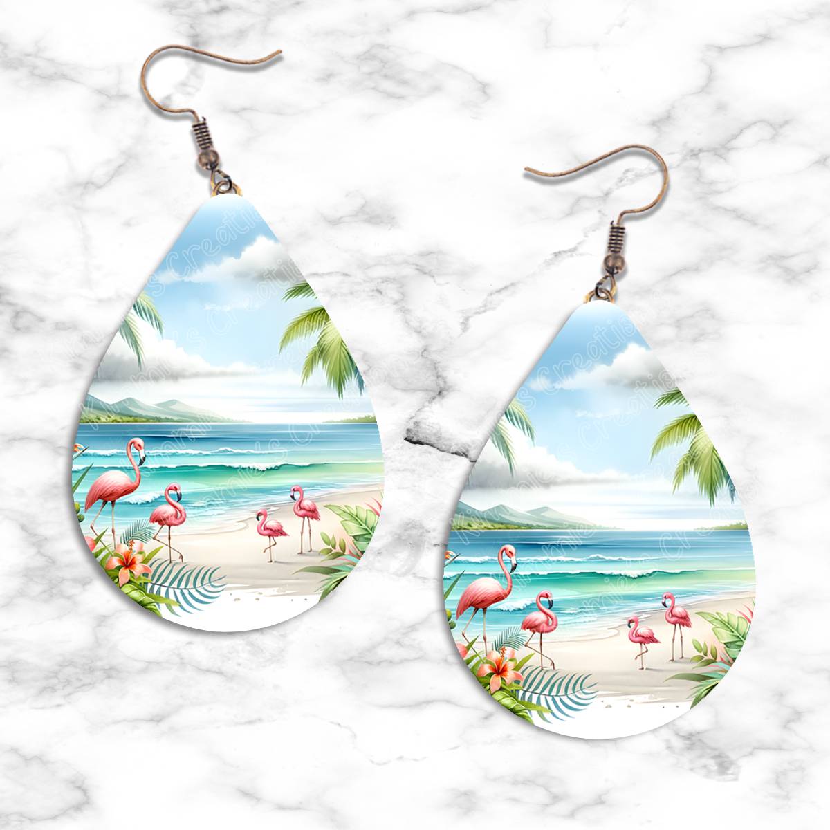 Tropics and Beaches Teardrop Earring Collection