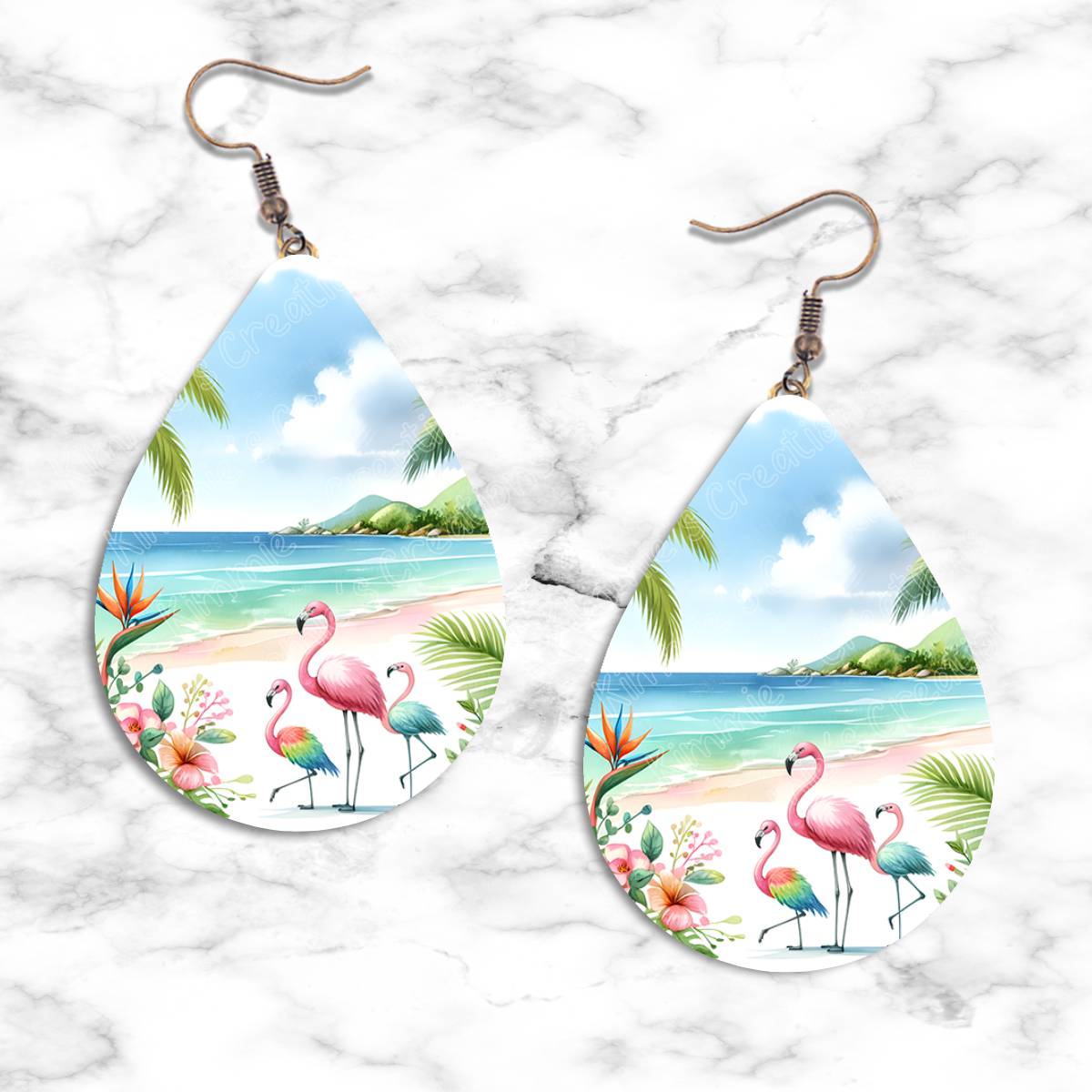 Tropics and Beaches Teardrop Earring Collection