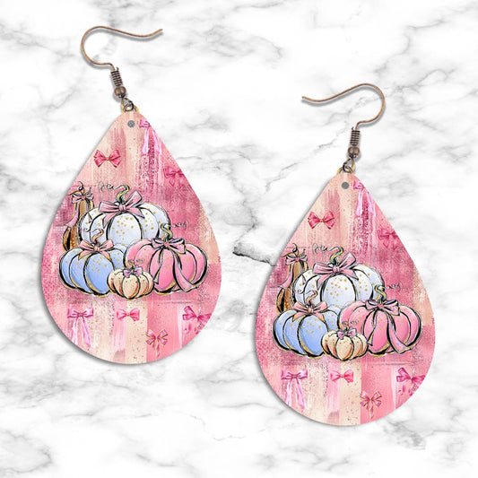 Fall Design Teardrop Earring Collection - 12 - jewelry