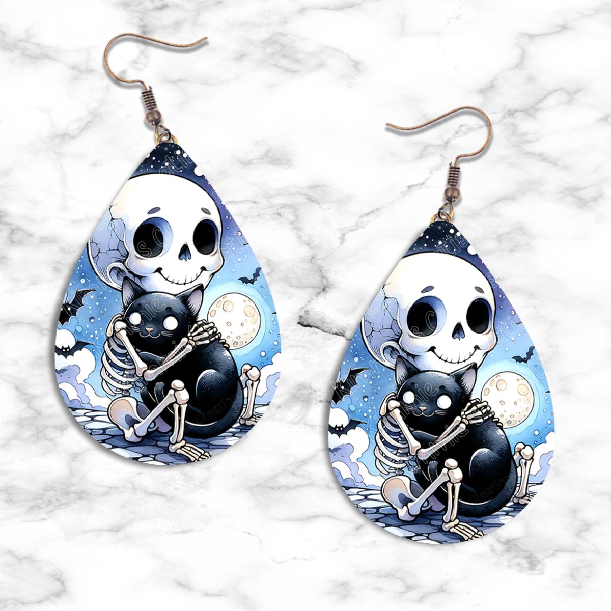 Halloween Ghost Teardrop Earring Collection