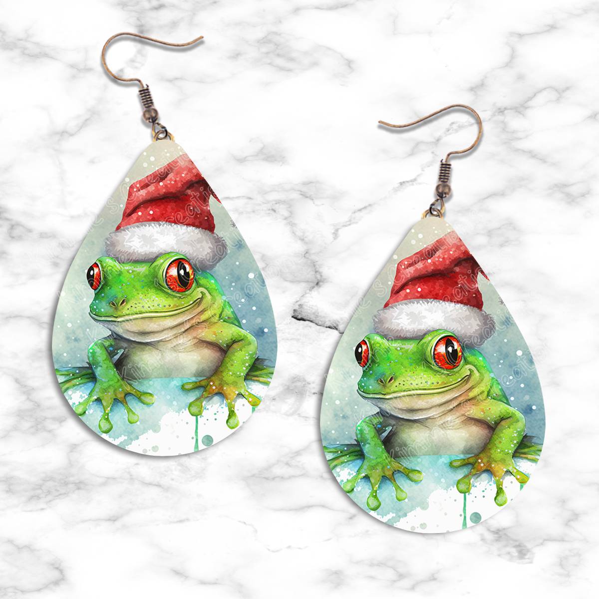 Christmas Frog Earring Collection