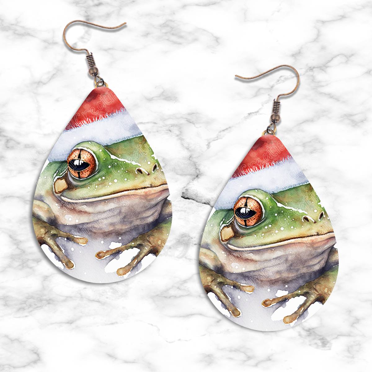 Christmas Frog Earring Collection