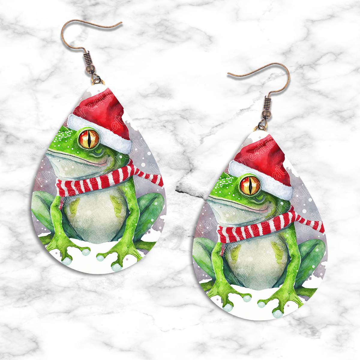 Christmas Frog Earring Collection