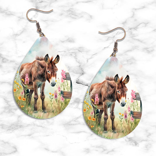 Donkey Teardrop Earring Collection - 02 - jewelry