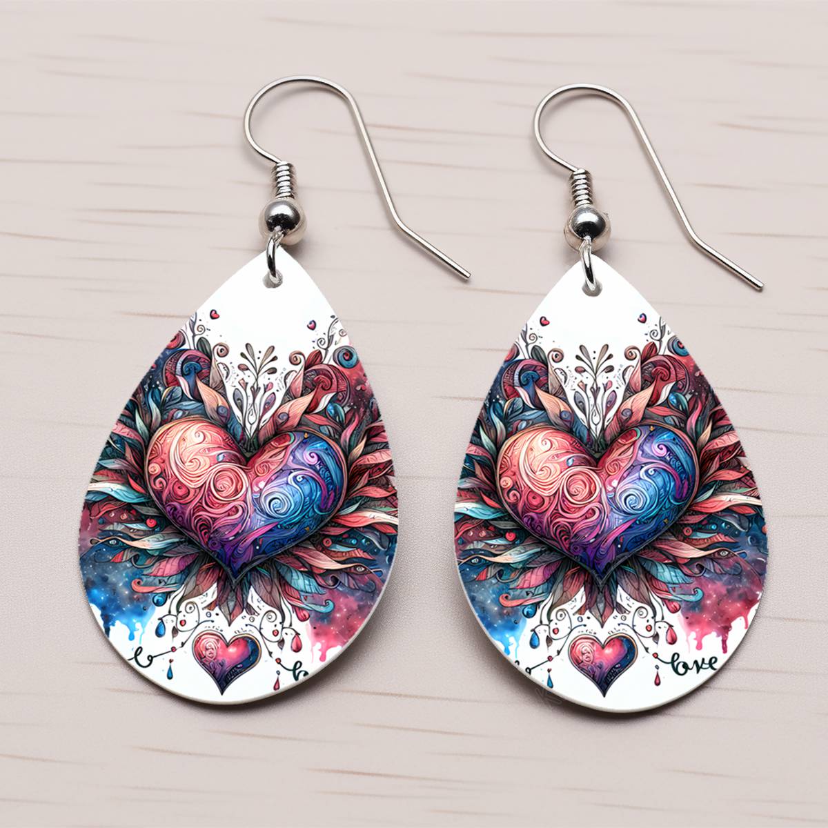 Valentine's Teardrop Earring Collection