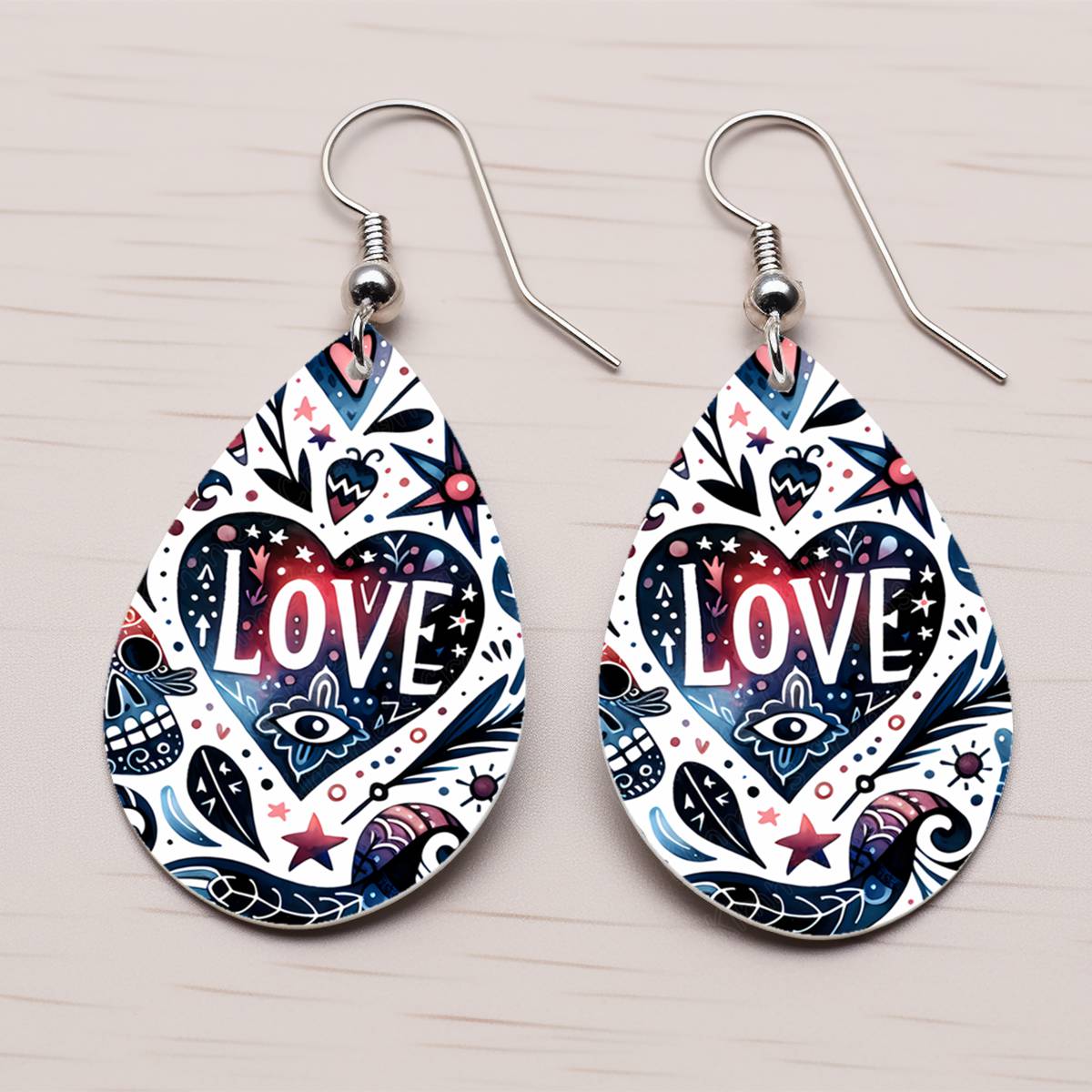 Valentine's Teardrop Earring Collection