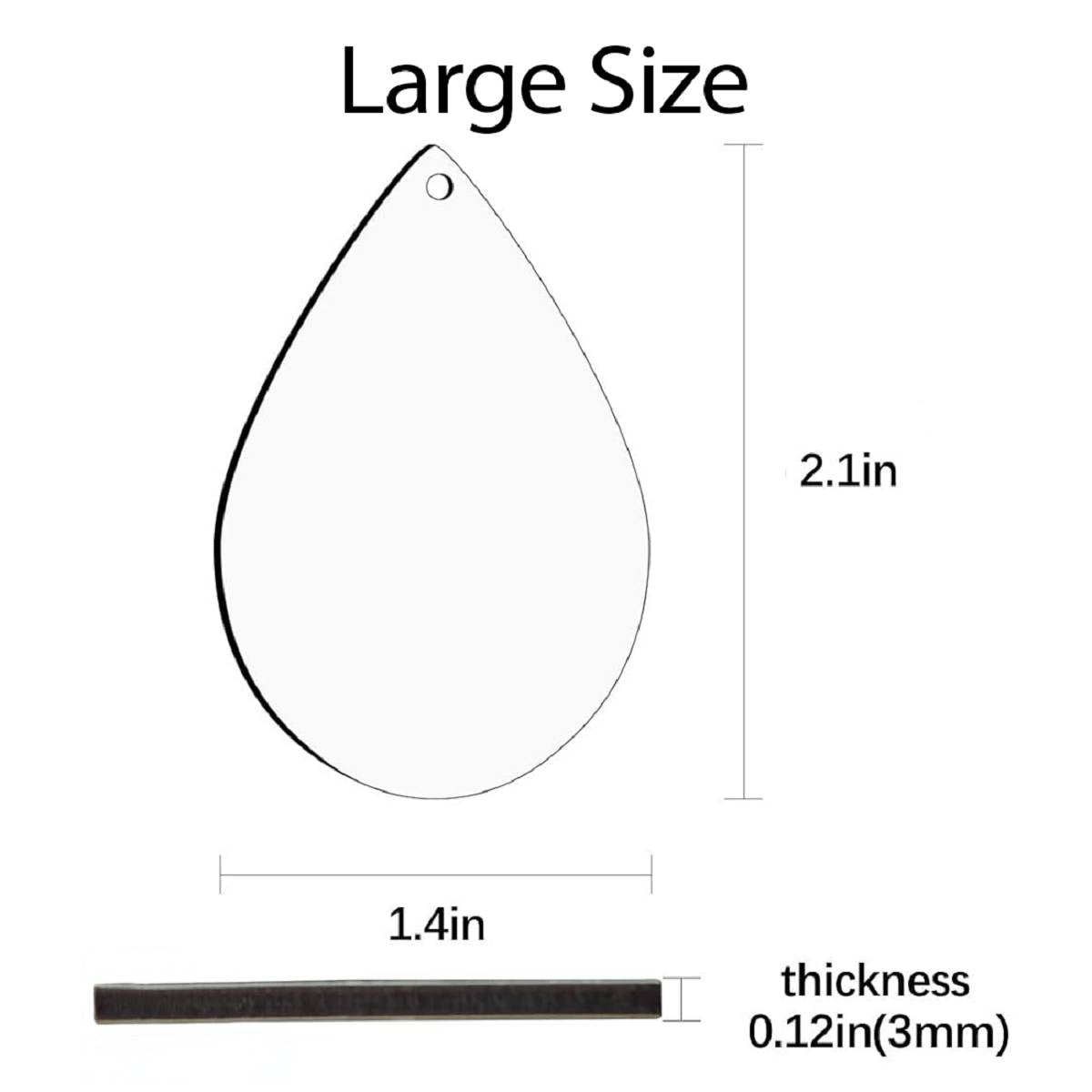 Highland Cow in a Bucket Teardrop Earring Collection - jewelry