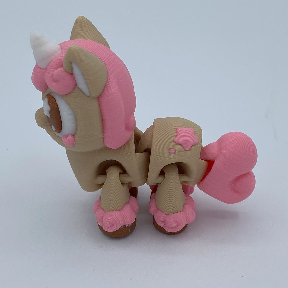 Unicorn articulated 3d print