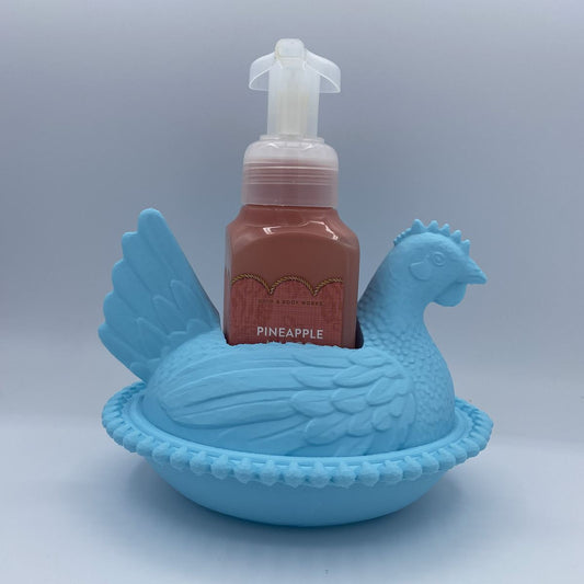 Vintage Hen BBW Soap Bottle Holder - 3D Printed Farmhouse Kitchen Decor