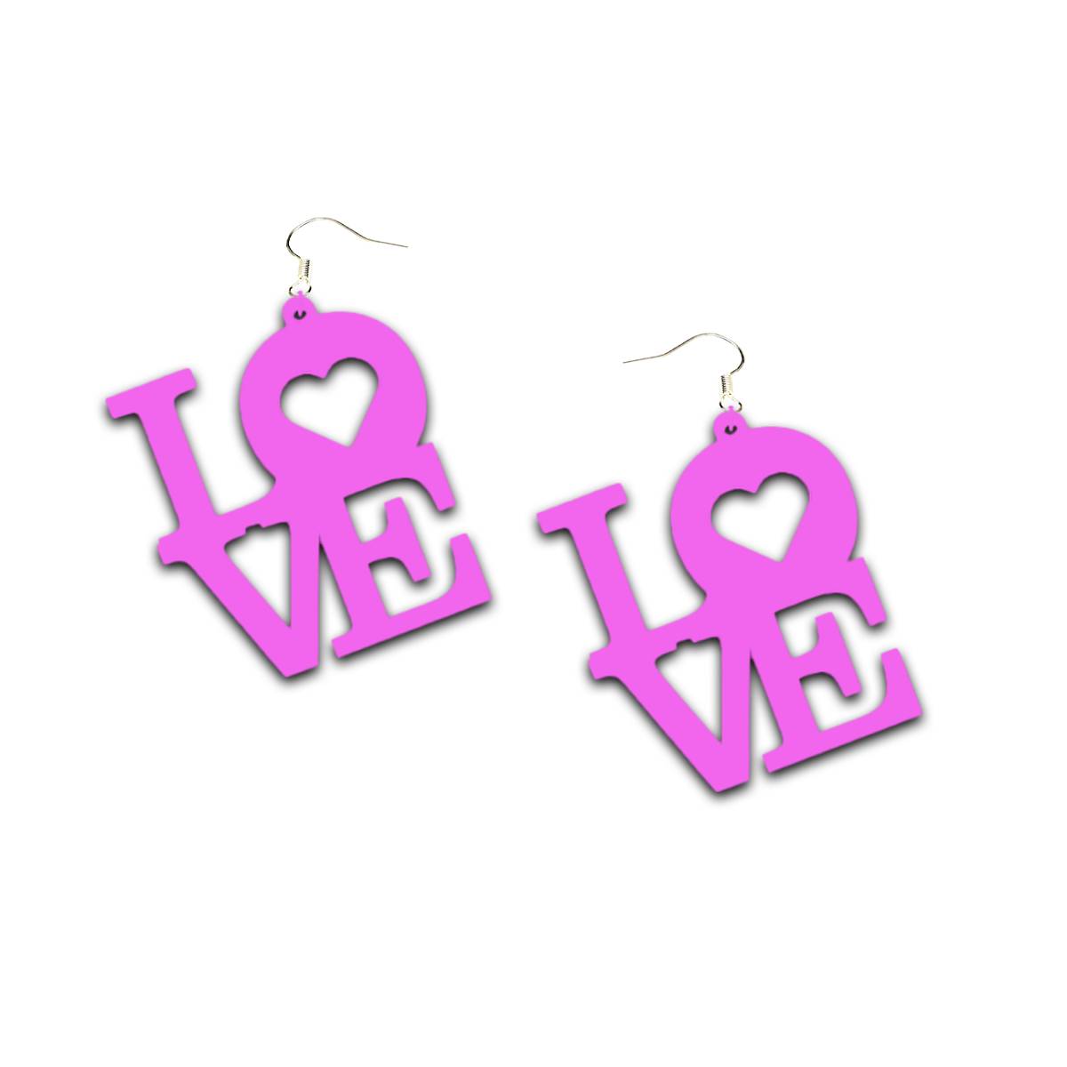 Love collection of Laser Cut Earrings