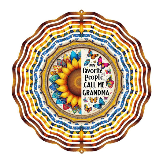 My Favorite People Call Me Grandma - wind spinner
