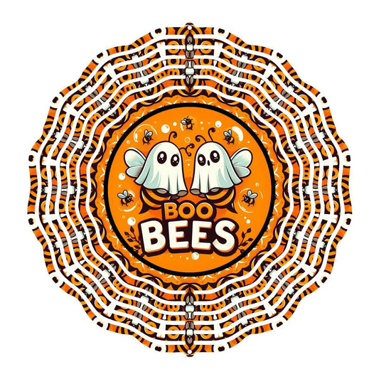Boo Bees a Halloween wind spinner