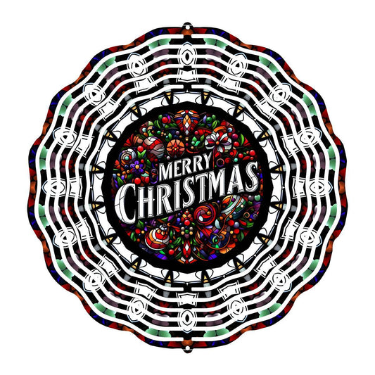 Captivating Christmas Magic: Unleash Joy! - a Wind Spinner - wind spinner