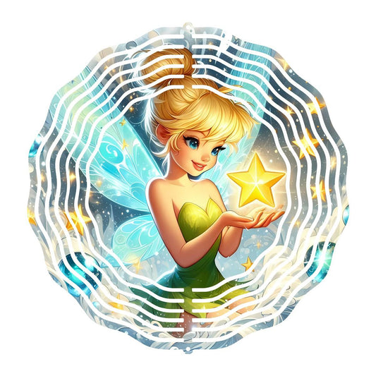 Tinkerbell Wind Spinner - wind spinner