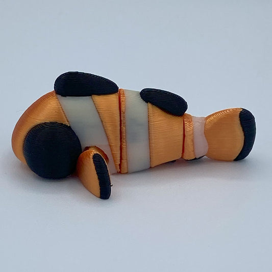 Clown Fish articulated 3D print