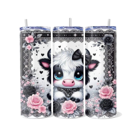 Stupendous Cow: A Highland Skinny Tumbler - skinny tumbler