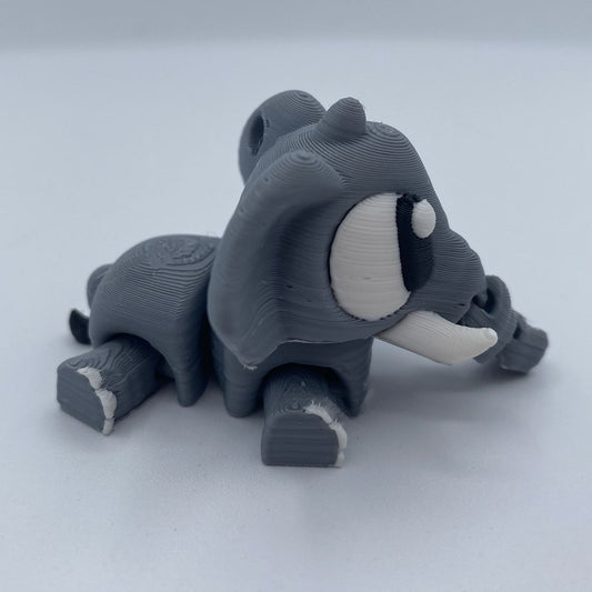 Elephant 3d print articulated