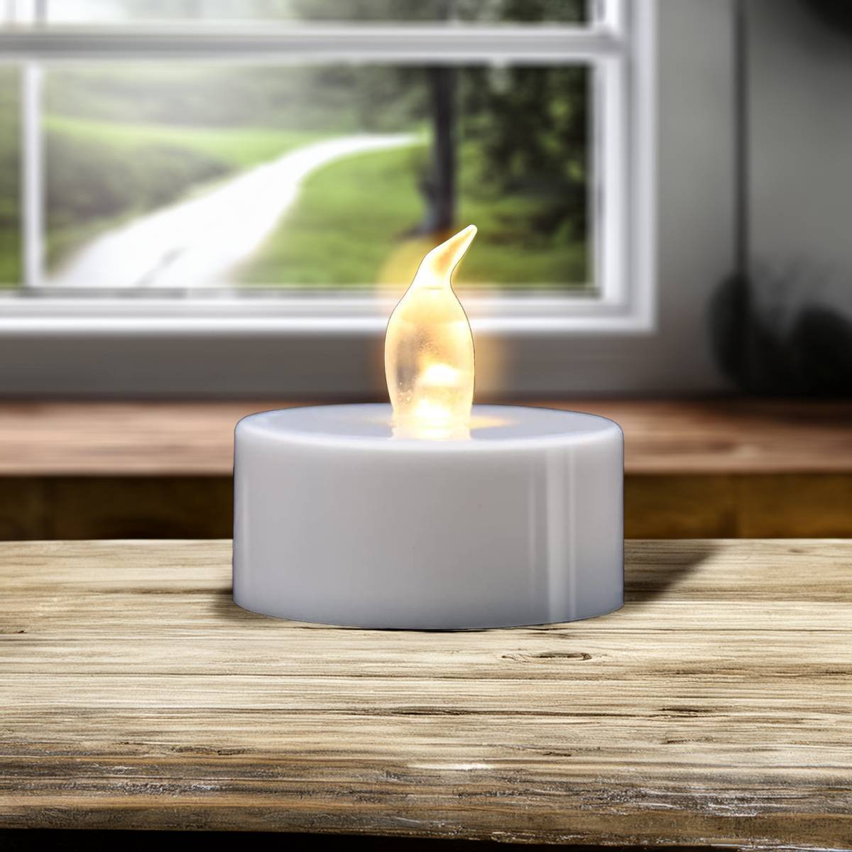 Lighthouse beside the Sea flameless candle Lantern