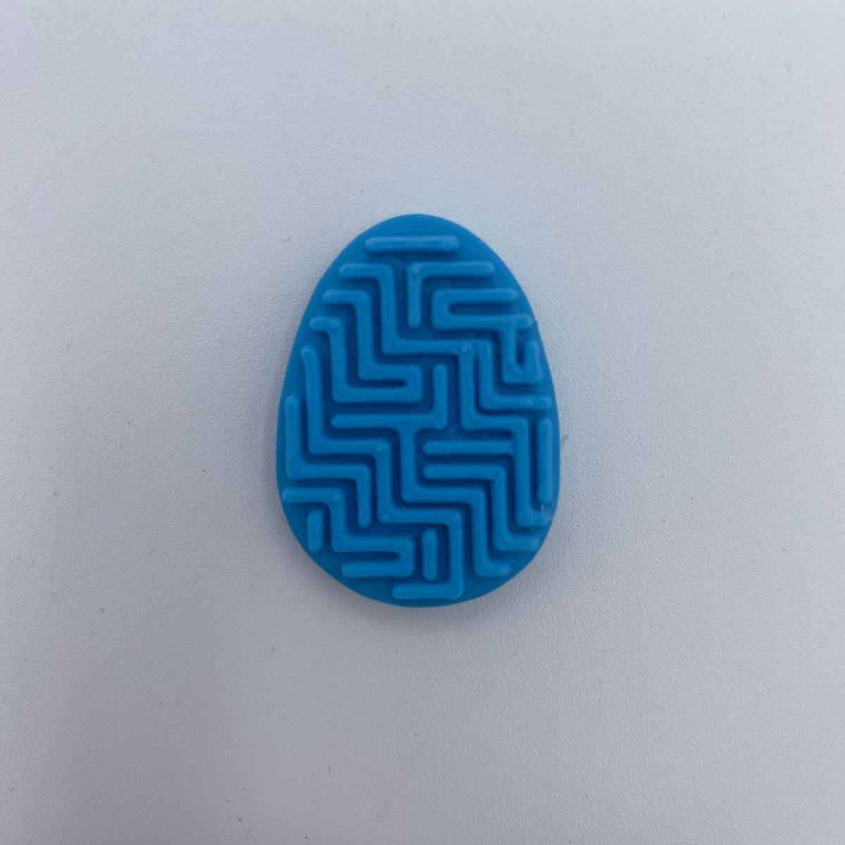 Sensory Worry Stone Fidgets - 3D Printed Thumb Stone (Assorted Colors)
