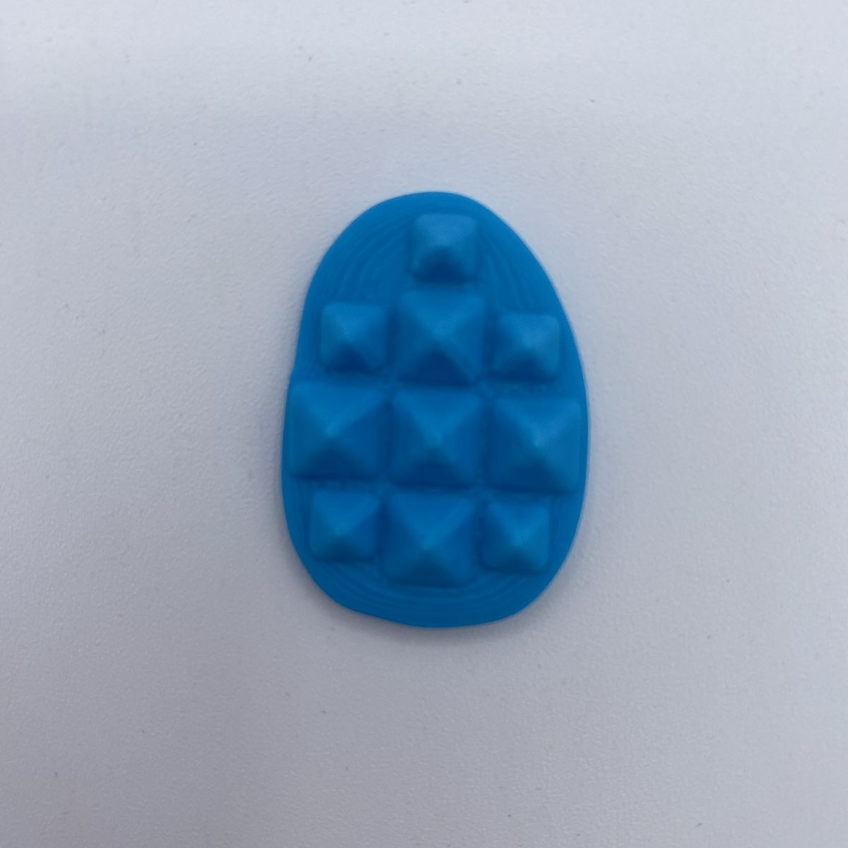 Sensory Worry Stone Fidgets - 3D Printed Thumb Stone (Assorted Colors)