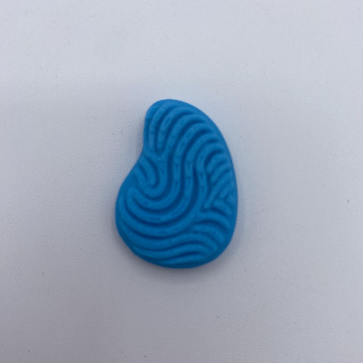 Sensory Worry Stone Fidgets - 3D Printed Thumb Stone (Assorted Colors)