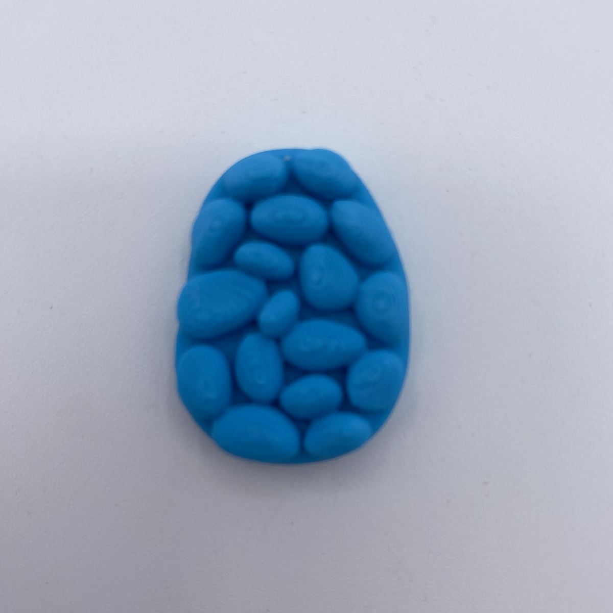 Sensory Worry Stone Fidgets - 3D Printed Thumb Stone (Assorted Colors)