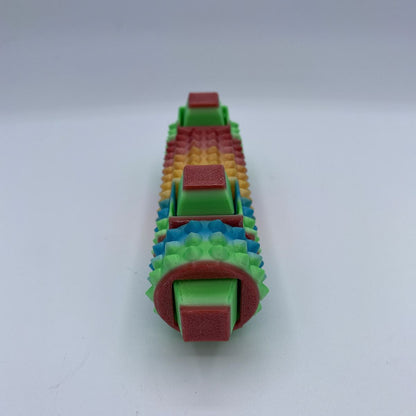 Pain Sensory Fidget Clicker Keychains - 3D Printed Intense Tactile Fidget