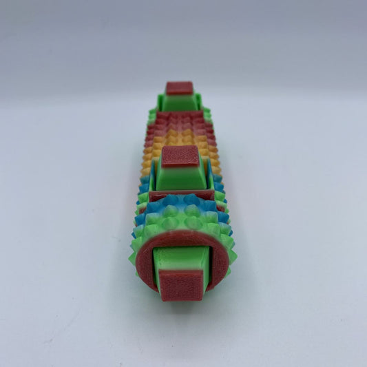 Pain Sensory Fidget Clicker Keychains - 3D Printed Intense Tactile Fidget