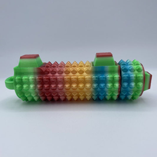 Pain Sensory Fidget Clicker Keychains - 3D Printed Intense Tactile Fidget