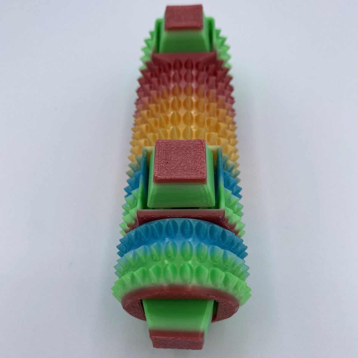 Pain Sensory Fidget Clicker Keychains - 3D Printed Intense Tactile Fidget