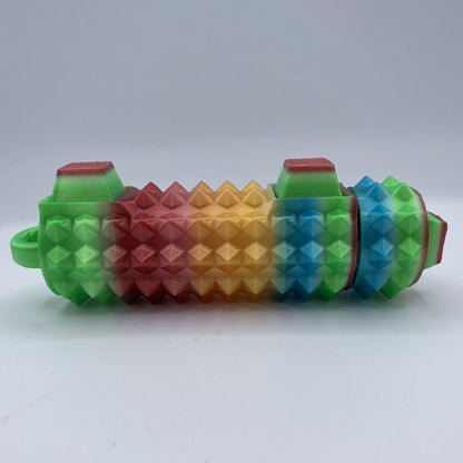 Pain Sensory Fidget Clicker Keychains - 3D Printed Intense Tactile Fidget