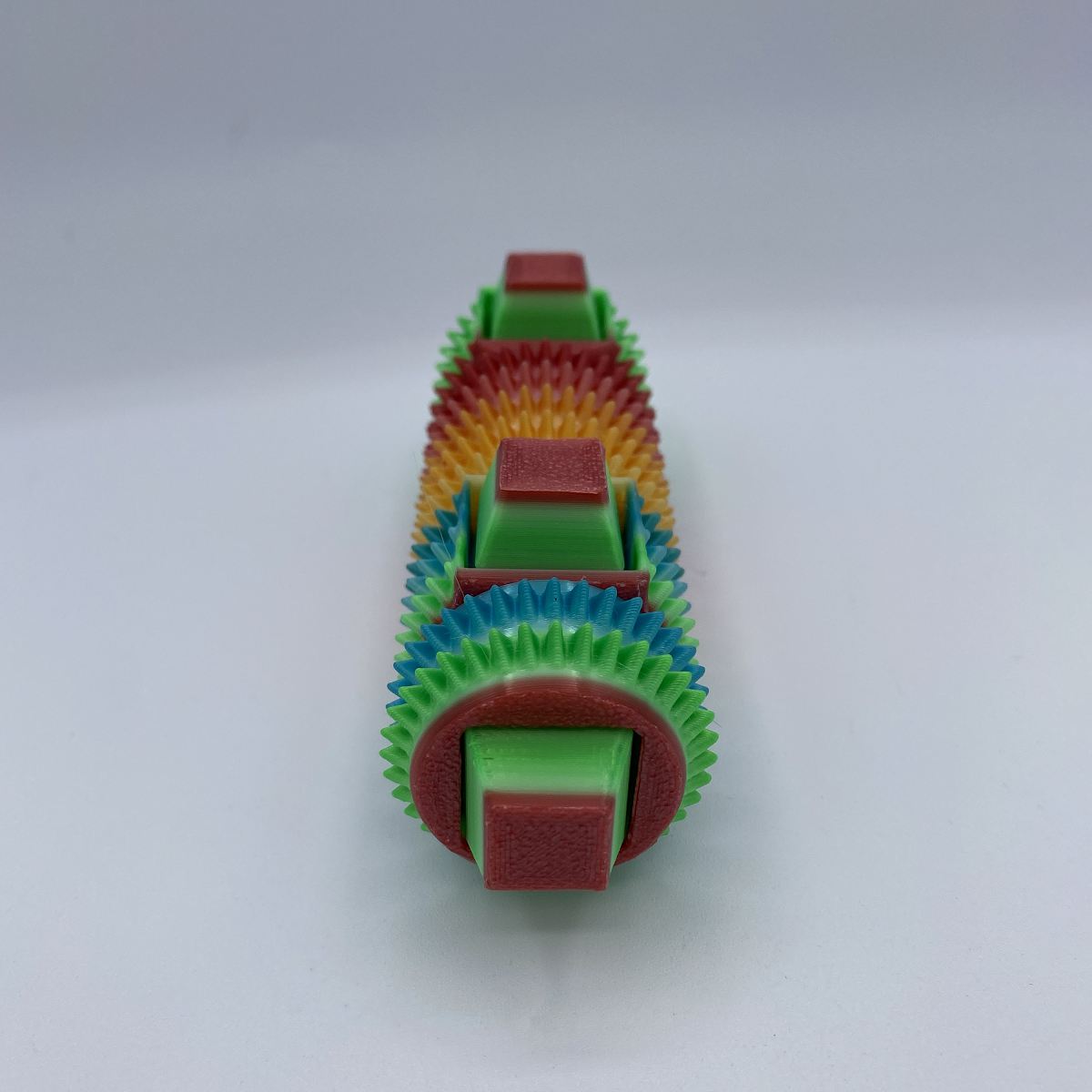Pain Sensory Fidget Clicker Keychains - 3D Printed Intense Tactile Fidget