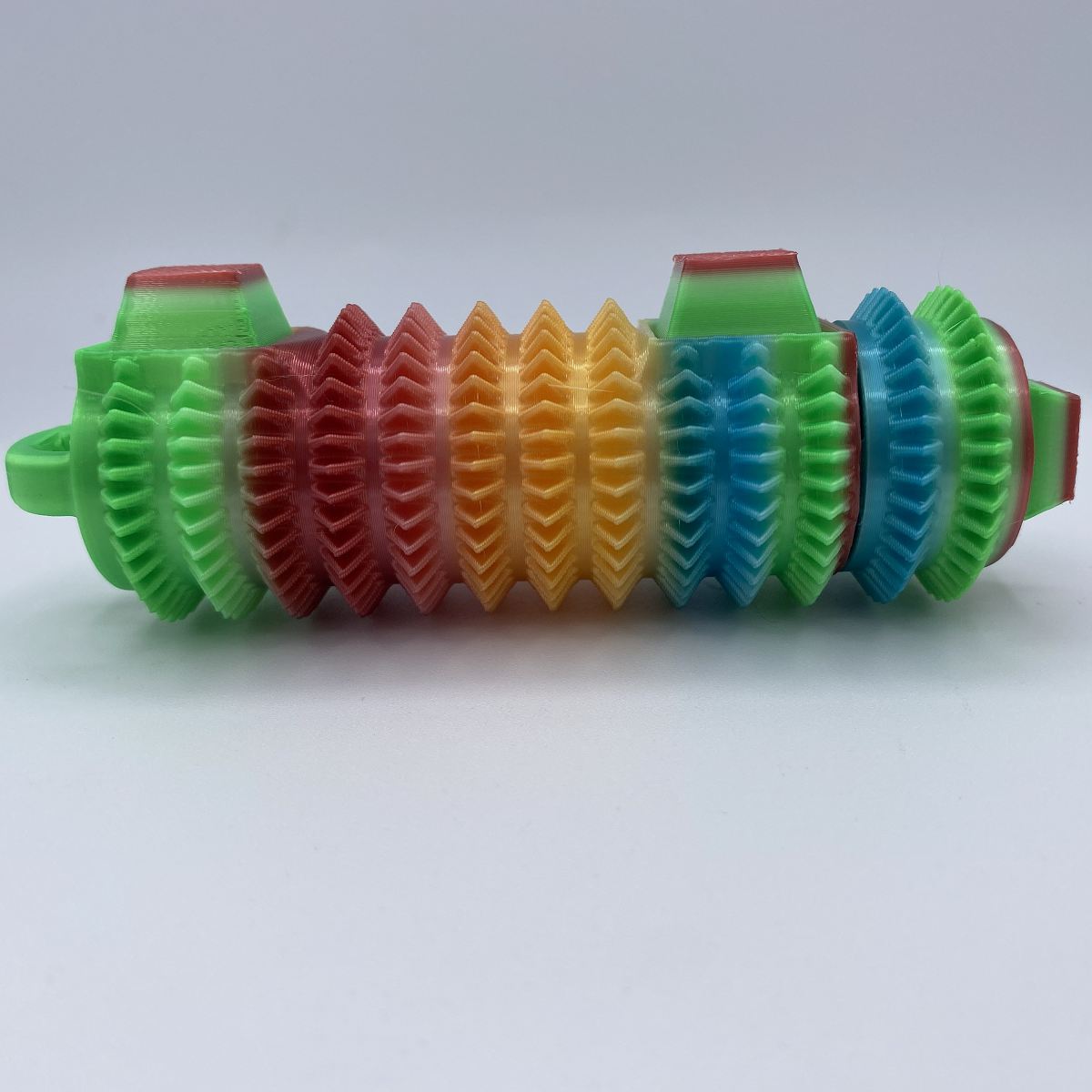 Pain Sensory Fidget Clicker Keychains - 3D Printed Intense Tactile Fidget