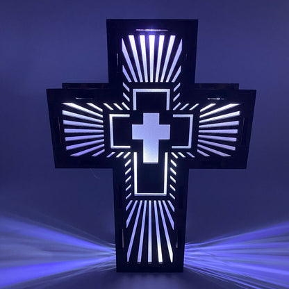 3D Cross Spiritual Lanterns