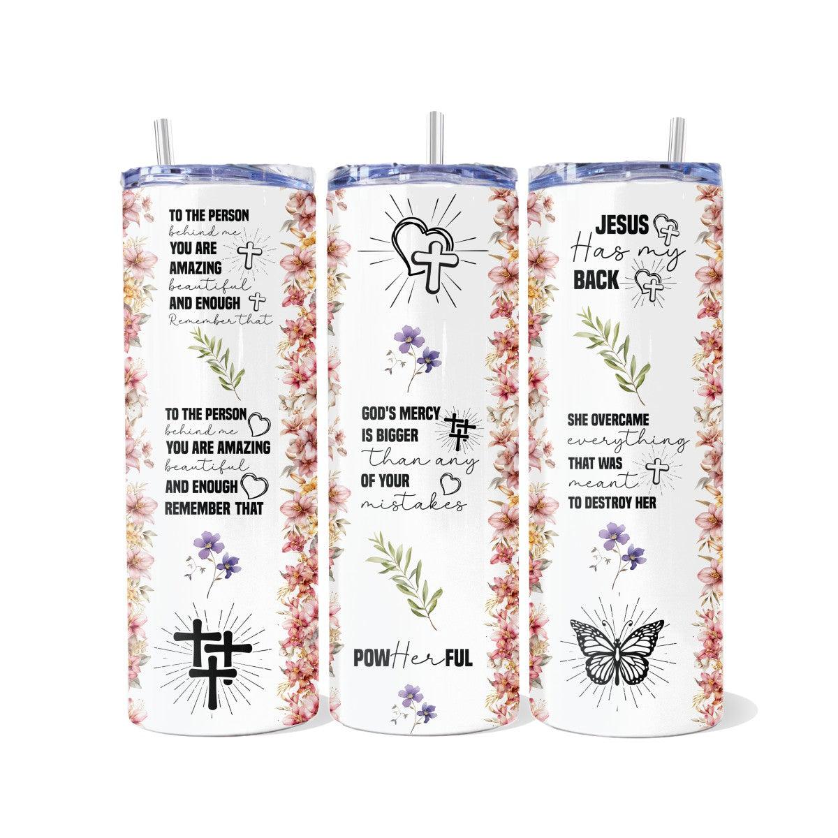 Faith-Filled Tumblers: Memes & Blessings with 9 variations - Kimmie's Creations L.L.C.