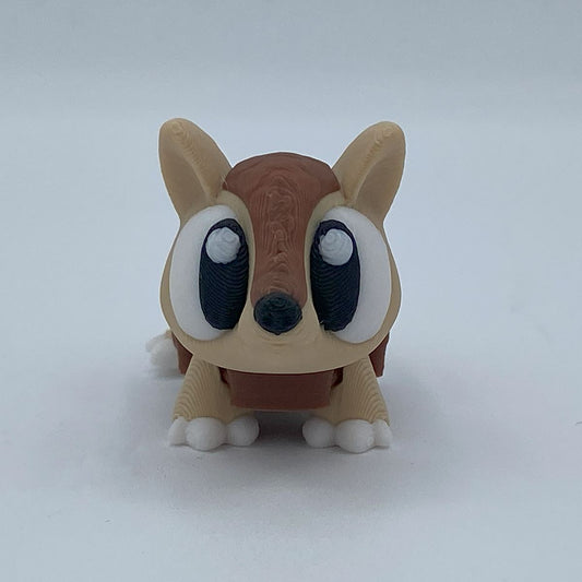 Armadillo articulated 3d print