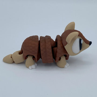 Armadillo articulated 3d print