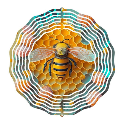 Buzzworthy Honeybee Spinner Steals Attention! - wind spinner