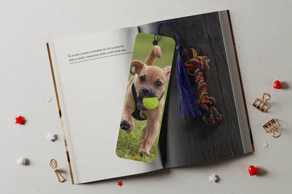 Cute Puppy bookmarks with 6 design choices - 05 - bookmark