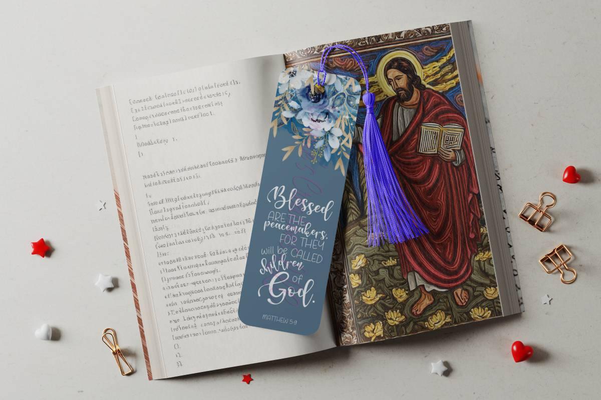 Bible verses Inspirational Bookmarks with 5 designs - Kimmie's Creations L.L.C.