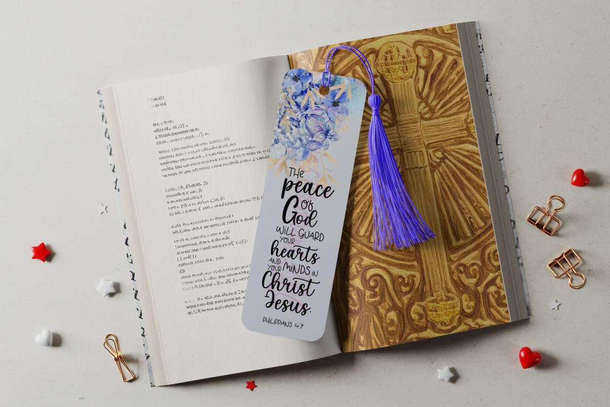 Bible verses Inspirational Bookmarks with 5 designs - Kimmie's Creations L.L.C.