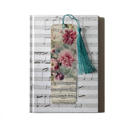 Music Oriented bookmarks with 10 design choices - 04 - bookmark