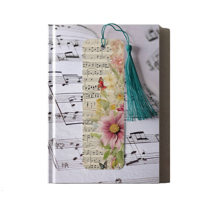 Music Oriented bookmarks with 10 design choices - 05 - bookmark