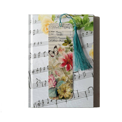 Music Oriented bookmarks with 10 design choices - 07 - bookmark