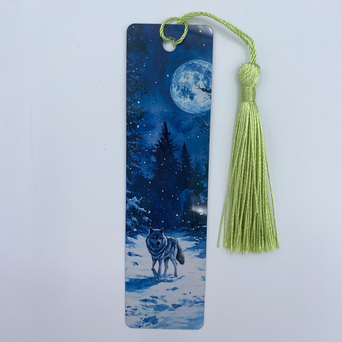 Night Wolves bookmarks with 4 design choices