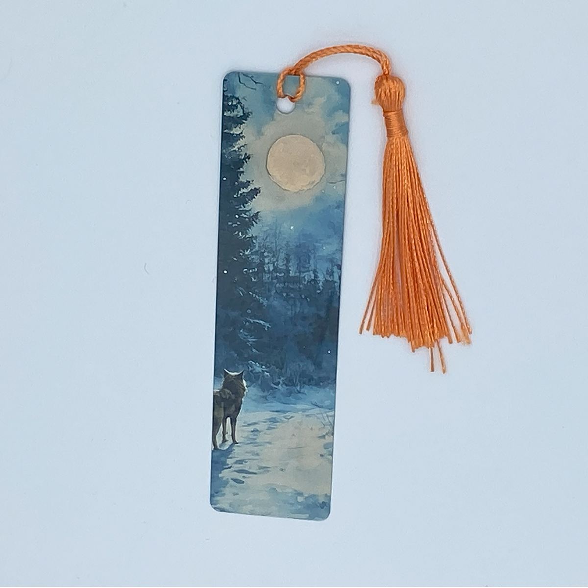 Night Wolves bookmarks with 4 design choices
