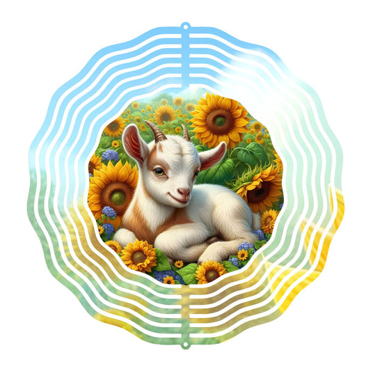 Baby Goat Wind Spinner