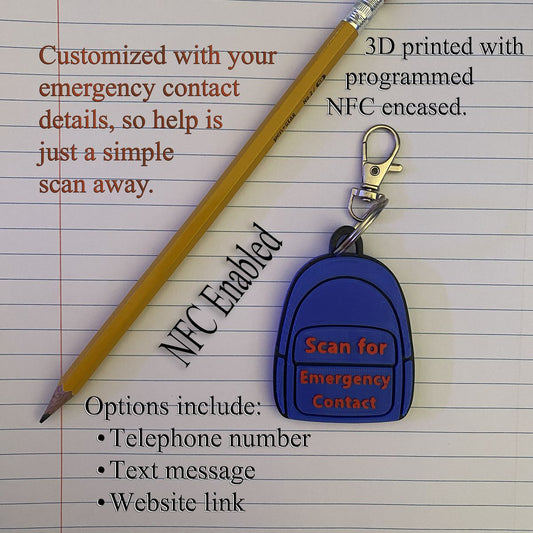 Backpack Buddy – NFC Emergency Contact