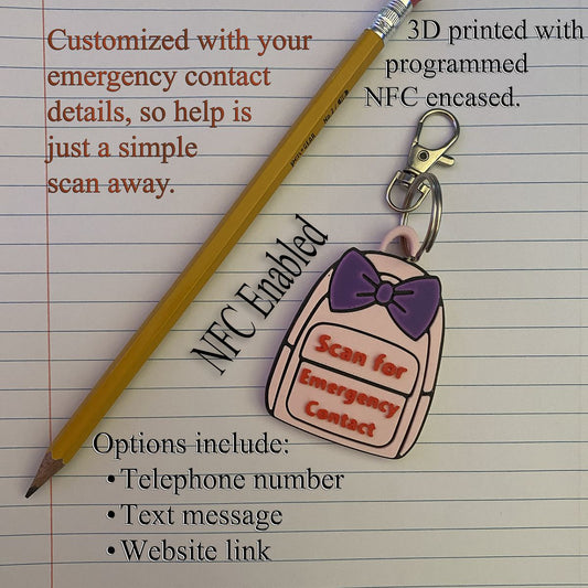 Backpack Buddy – NFC Emergency Contact